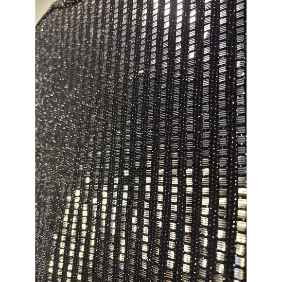 ASTR The Label With A Twist Bodysuit in Mirror Sequin Deep V-Neck Bodysuit Small - Picture 6 of 7